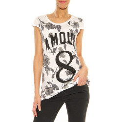 T-Shirt Twin-Set white-black